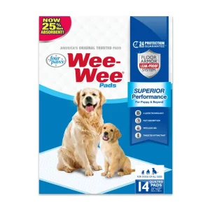 FOUR PAWS WEE WEE PADS 14 PACK 22″ X 23″