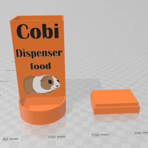 Dispensador alimento Roedor, Lagomorfos.