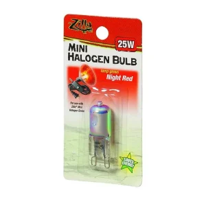 ZILLA MINI HALOGEN NIGHT RED 25 WATTS
