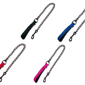 Correa classic de cadena negra 80 cn x 4 mm