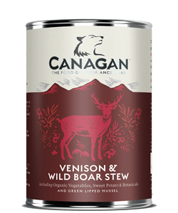 Alimento Húmedo para perro Canagan – Lata Estofado de Venado y Jabalí Salvaje 400g