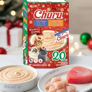 🎄 Churu Christmas Edition – Atún & Pollo 🐟🍗
