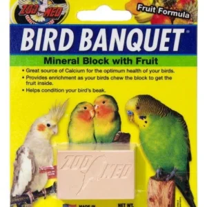 ZOOMED BIRD BANQUET BLOCK – FRUIT SM
