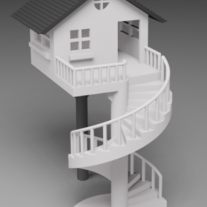 Casa Escaleras Inugami