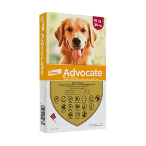 Advocate Pipeta Antipulga Para Perros De 10 A 25kg