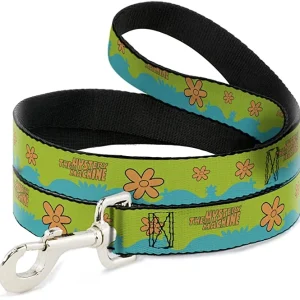 BUCKLE DOWN DOG LEASH – SCOOBY DOO THE MYSTERY MACHNE – 1.5 WIDE 4 FT