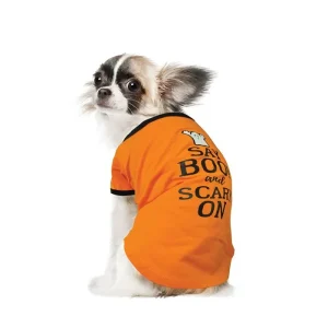 BEST FURRY FRIENDS SCARY ON T SHIRT