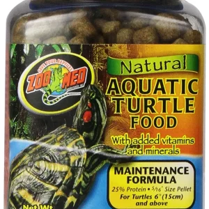 ZOOMED NATURAL AQUATIC TURTLE FOOD MAINTENANCE 15 CM 6.5 OZ