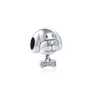 Charms Mascota Perro y Amuleto de Hueso