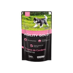 Agility Gold – Alimento Húmedo Perro Cachorro – Codero