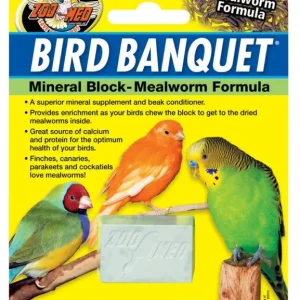 ZOOMED BIRD BANQUET BLOCK-MEALWORM SM