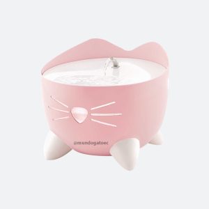 Bebedero para gatos Pixi Rosado – Catit