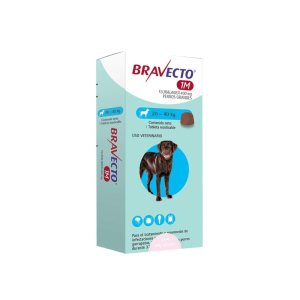 BRAVECTO ANTIPARASITARIO PERRO 1 MES X 1 TABLETA 20 A 40 KG