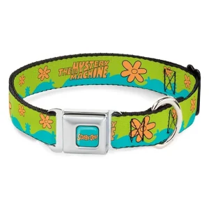 BUCKLE DOWN DOG COLLAR – SCOOBY DOO THE MYSTERY MACHNE – 1.0 WIDE 11″-16.5″