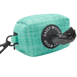 SASSY WOOF WASTE BAG HOLDER – WAG YOUR TEAL