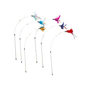 Caña de juguete para gatos