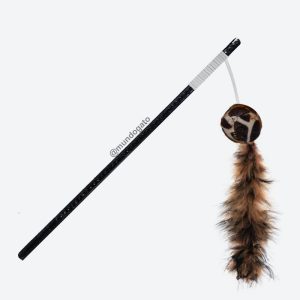 Caña de Juguete con Bolita y Plumas