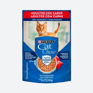 Comida húmeda Cat Chow adulto con Carne