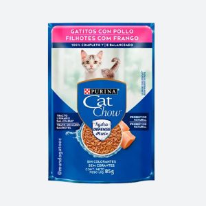 Comida húmeda Cat Chow gatitos con pollo