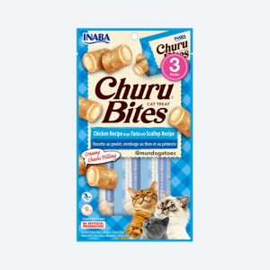 Churu Bites receta de pollo con envoltura de atún