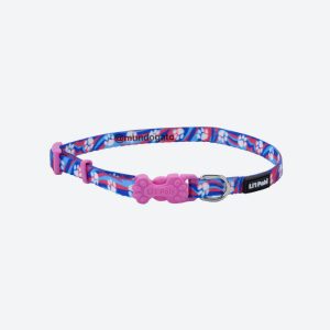 Collar bicolor con huellitas – Lil Pals