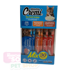 Snack Cremi Box 30un. Mix Mar Para Gatos Naturalistic