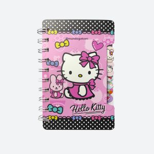 Cuaderno anillado de Hello Kitty