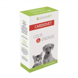 Cardiovet Cardiotonico y Energia Suplemento para la salud cardiovascular y vitalidad en perros y gatos