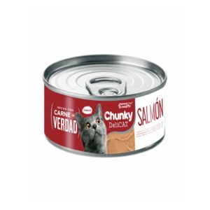 Chunky – Alimento Húmedo Gato Delicat Lata – Salmón