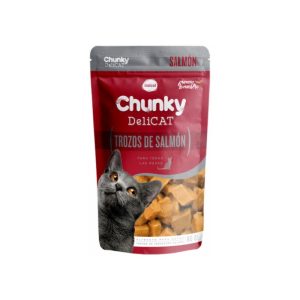 Chunky – Alimento Húmedo Gato Delicat – Salmón