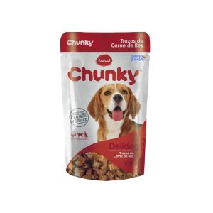 Chunky – Alimento Húmedo Perro Delidog – Trozos de Carne