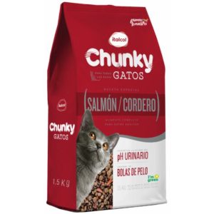 Chunky – Alimento Seco Gato Adulto – Salmon y cordero
