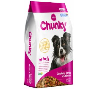 Chunky – Alimento Seco Perro Adulto – Cordero y Salmón