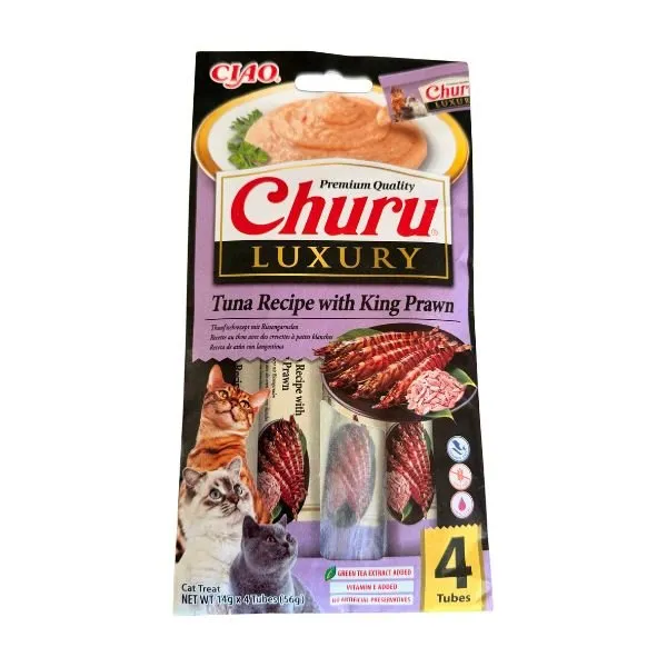 ⭐️ Churu Luxury – Atún & Langostinos 🐟🦐 - Imagen 3
