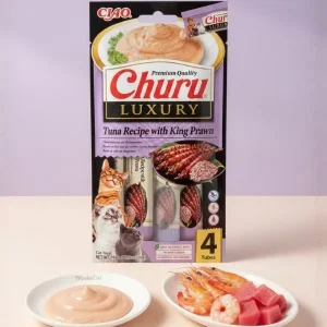 ⭐️ Churu Luxury – Atún & Langostinos 🐟🦐