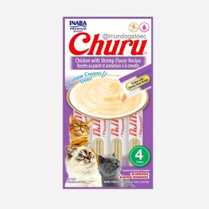 Churu Pollo + Camarones