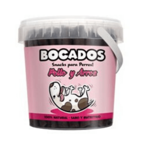 Palitos Tiernos Bocados para perro – Pollo y Arroz