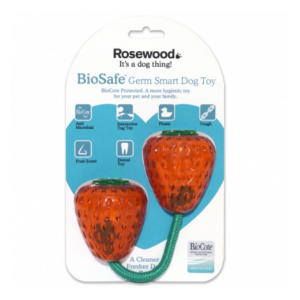 Juguete para perro Rosewood – Biosafe Fresas