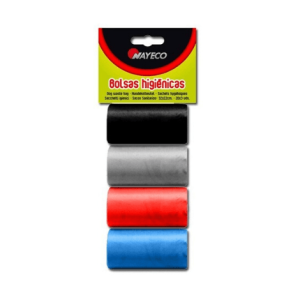 Bolsas higiénicas universales colores surtidos