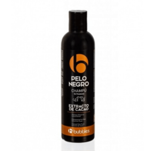 Bubble´s champú pelo negro cacao 250 ml