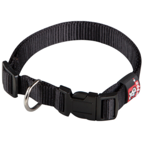 Collar de Nylon para perro Arppe Basic – Negro
