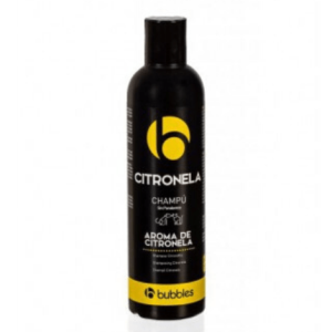 Champu antiparasitario bubbles citronela