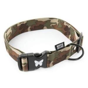 Collar de Nylon para perro – Camuflaje Marrón