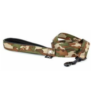 Correa de Nylon para perro – Camuflaje Marrón