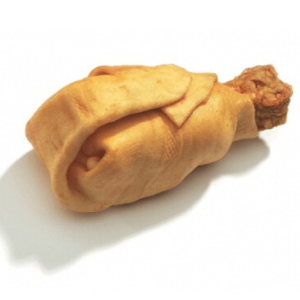 Muslo de piel de vaca para perro