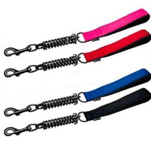 Correa corta con muelle para perros 41 cm x 3 mm