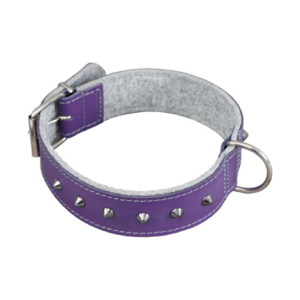 Collar para perro Fornitura – Cuero Lila
