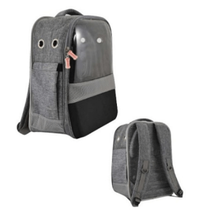 Mochila con ventana para gato
