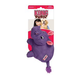 Peluche para perro Kong Phatz Hippo 23 cm
