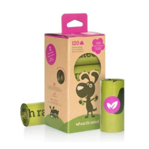 Bolsas higiénicas biodegradables con aroma a lavanda Earth Rated